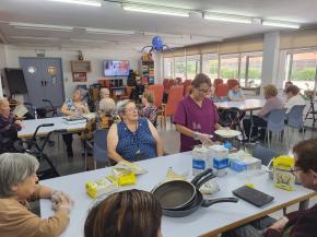 Celebraci del Dia Mundial de l'Arepa a la Residncia i Centre de Dia Vallbona