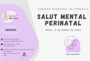 Jornada Trimestral de Formaci de l'HU IPM sobre Salut Mental Perinatal